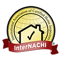 internachi-red-gold International association of certified home inspectors badge
